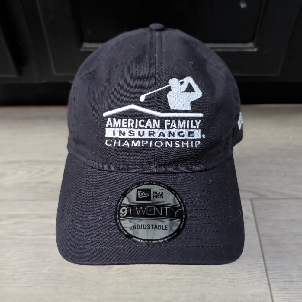 New Era 9TWENTY American Family Insurance Championship Golf Adjustable Cap Blue